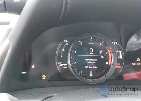 2020 Lexus Es 350 F Sport из США, поврежденный, VIN 58AGZ1B19LU078150